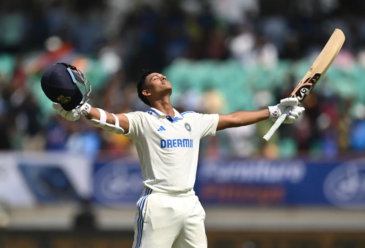 Yashasvi Jaiswal's record in India, England 2nd Test