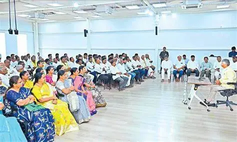 Farmers request CM to issue gazette notification on Amaravati as capital soon