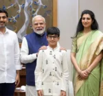 Naralokesh Met PM Modi
